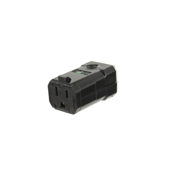 Leviton Straight Blade Connector, 125Vac, 5-15R 8259-VB